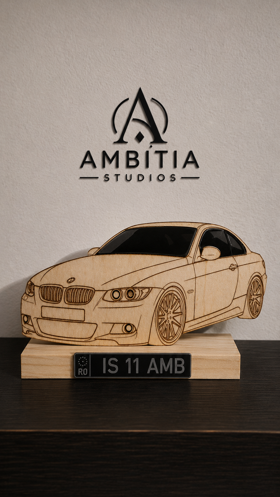 Plachetă Auto Personalizată